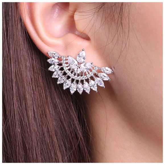 Swarovski Crystals The Coretta Earrings S4 - Picture 3 of 3